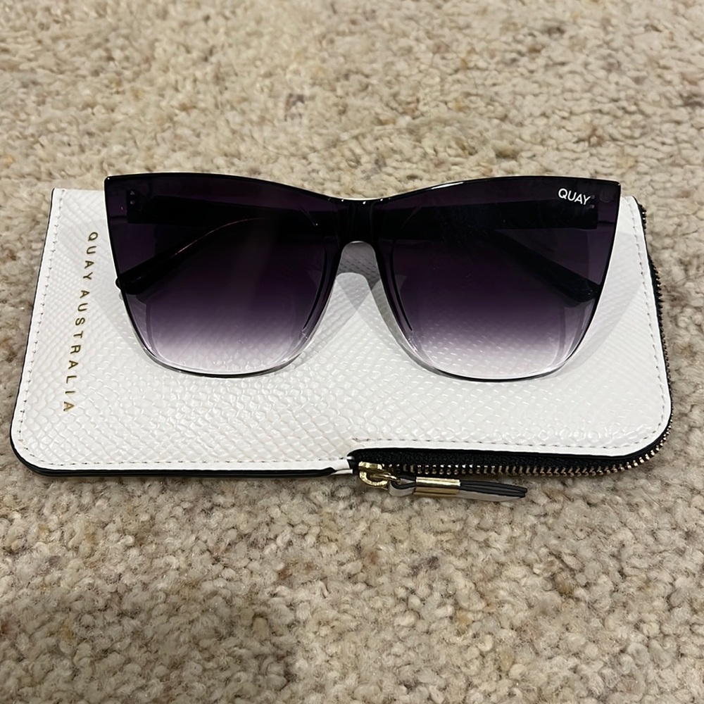 Quay Come Through Cat Eye Sunglasses